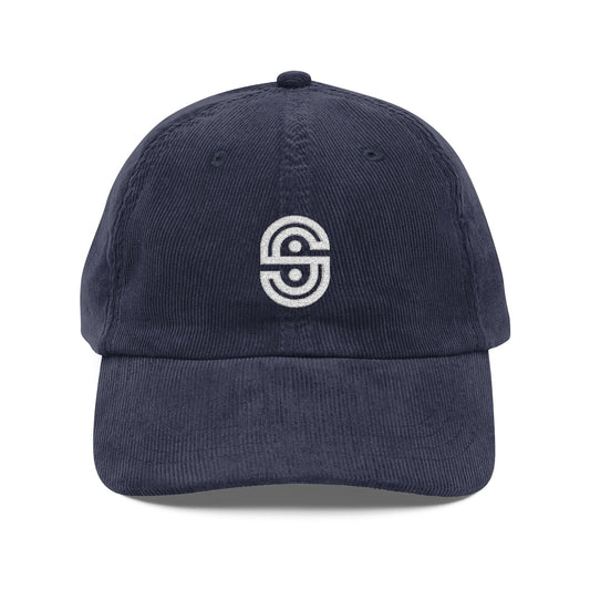 Embroidered Corduroy Cap